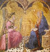 Ambrogio Lorenzetti Annunciation oil painting artist